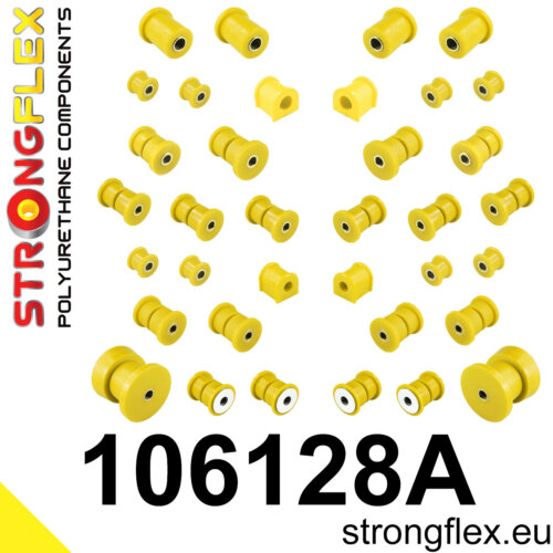 Strongflex complete polyurethane suspension bush kit SPORT for MAZDA MX-5