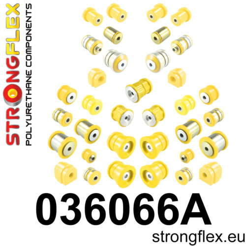 Strongflex complete polyurethane suspension bush kit SPORT for BMW 5 F10 / BMW 6 F06