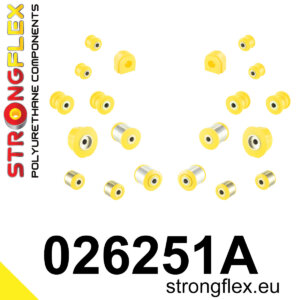 Strongflex Komplet čahura stražnjeg ovjesa SPORT za AUDI A4 B8 / AUDI A5 8T