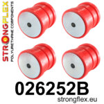 Strongflex rear subframe bush kit for PORSCHE Macan / AUDI A4 B8