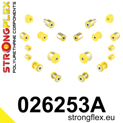 Strongflex rear suspension bush kit SPORT for AUDI A8 D3 / VOLKSWAGEN PHAETON 3D