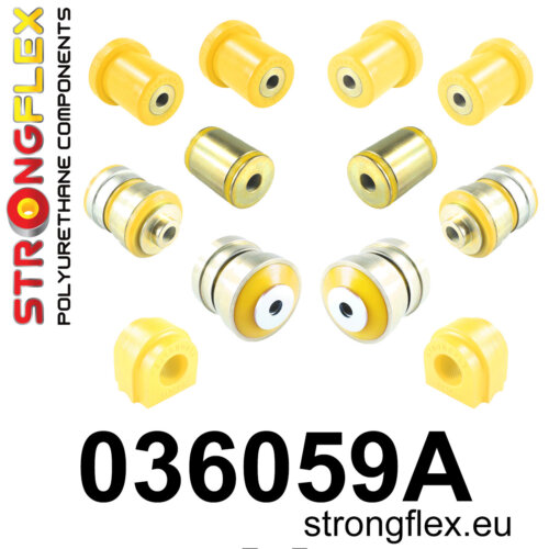 Strongflex Komplet čahura prednjeg ovjesa SPORT za BMW 5 F10 / BMW 6 F06
