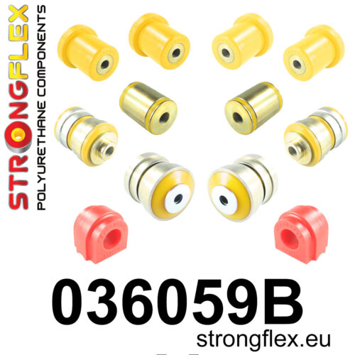 Strongflex front suspension bush kit for BMW 5 F10 / BMW 6 F06