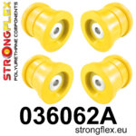 Strongflex Komplet čahura nosača stražnje grede SPORT za BMW 5 F10 / BMW 6 F06