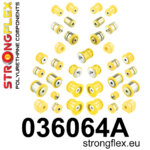Strongflex complete polyurethane suspension bush kit SPORT for BMW 5 F10 / BMW 6 F06