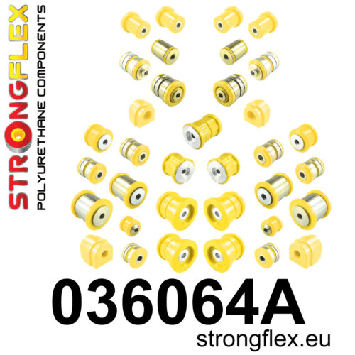 Strongflex complete polyurethane suspension bush kit SPORT for BMW 5 F10 / BMW 6 F06
