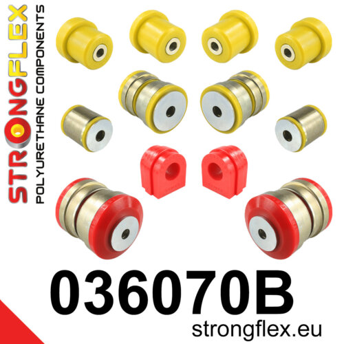 Strongflex front suspension bush kit for BMW X5 F15 / BMW X6 F16