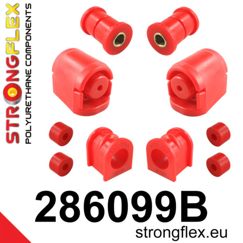 Strongflex Set of front suspension polyurethane for NISSAN 100NX B13 / NISSAN ALMERA