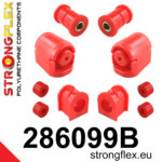 Strongflex Set of front suspension polyurethane for NISSAN 100NX B13 / NISSAN ALMERA