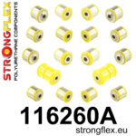 Strongflex rear suspension bush kit SPORT for MERCEDES-BENZ CL C216 / MERCEDES-BENZ S-CLASS 221