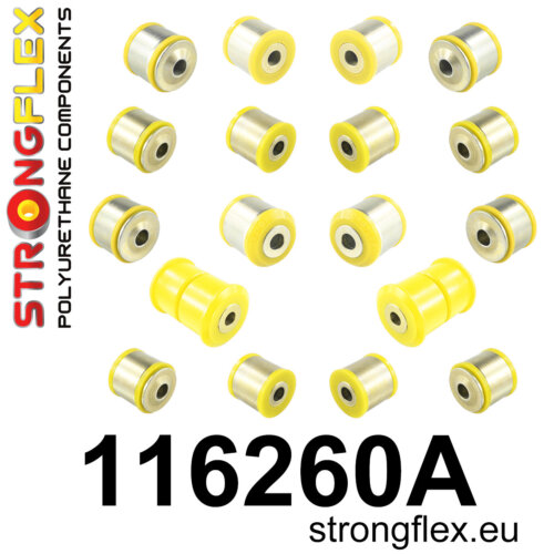 Strongflex rear suspension bush kit SPORT for MERCEDES-BENZ CL C216 / MERCEDES-BENZ S-CLASS 221