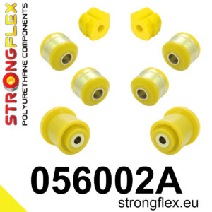 Strongflex Komplet čahura prednjeg ovjesa i stražnje grede SPORT za CITROËN C2 / CITROËN C3 I