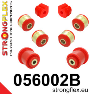 Strongflex Komplet čahura prednjeg ovjesa i stražnje grede za CITROËN C2 / CITROËN C3 I