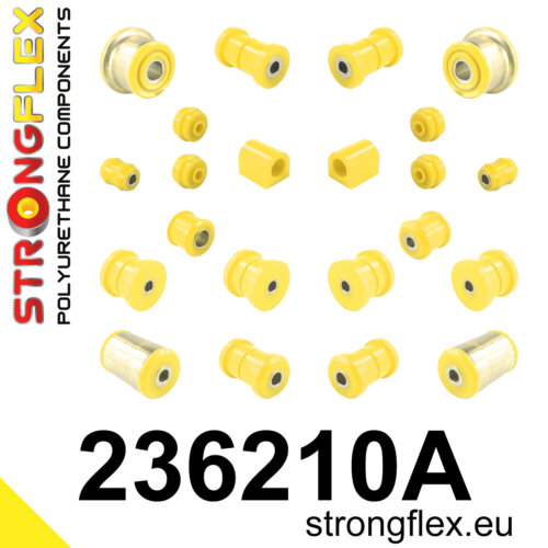 Strongflex Full Suspension bush kit SPORT for VOLVO 240 / VOLVO 260
