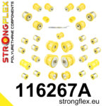 Strongflex complete polyurethane suspension bush kit SPORT for MERCEDES-BENZ CL C215 / MERCEDES-BENZ S-CLASS 220