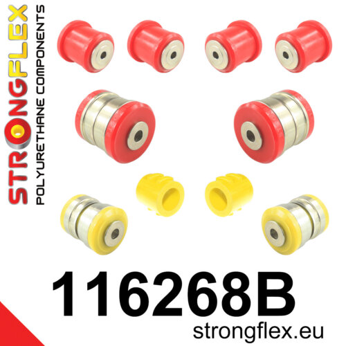 Strongflex front suspension bush kit for MERCEDES-BENZ CL C216 / MERCEDES-BENZ S-CLASS 221