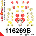 Strongflex complete polyurethane suspension bush kit for MERCEDES-BENZ CL C216 / MERCEDES-BENZ S-CLASS 221