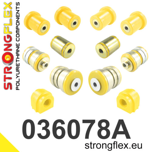 Strongflex Komplet čahura prednjeg ovjesa SPORT za BMW 5 F10 / BMW 7 F01