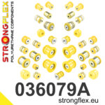 Strongflex complete polyurethane suspension bush kit SPORT for BMW 5 F10