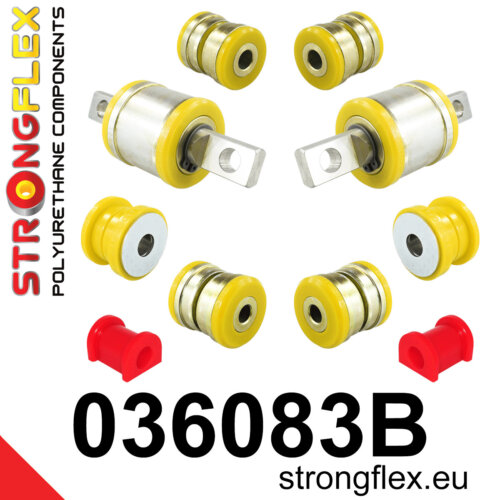 Strongflex rear suspension bush kit for BMW 8 E31