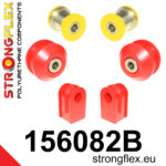 Strongflex front suspension bush kit for RENAULT Clio III