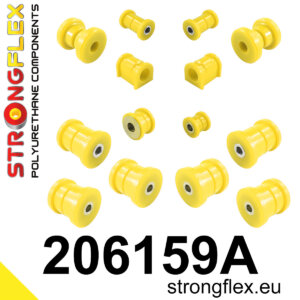 Strongflex Kompletni poliuretanski komplet čahura ovjesa SPORT za SUZUKI Ignis / SUBARU JUSTY G3X