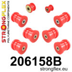 Strongflex rear suspension bush kit for SUZUKI Ignis / SUBARU JUSTY G3X