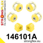 Strongflex front suspension bush kit SPORT for PEUGEOT 207 / CITROËN C3 PICASSO