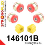 Strongflex front suspension bush kit for PEUGEOT 207 / CITROËN C3 PICASSO