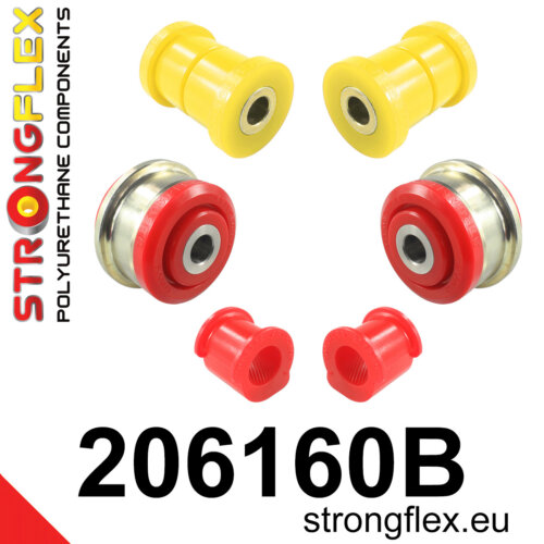 Strongflex front suspension bush kit for SUZUKI Splash / OPEL Agila B