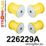 Strongflex Rear subframe bush kit SPORT - after 29.05.2012 for AUDI A3 8V / AUDI A1 8X