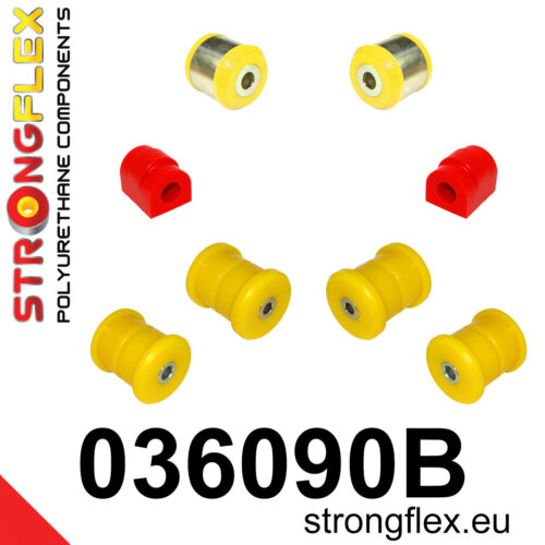 Strongflex rear suspension bush kit for BMW Z8 E52
