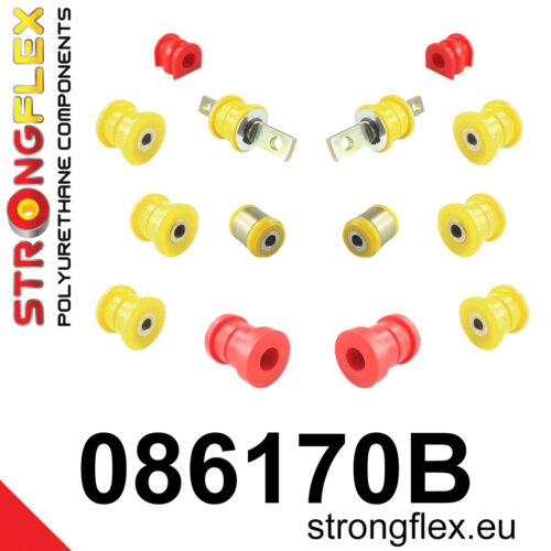 Strongflex rear suspension bush kit for ACURA RSX DC5 / HONDA CIVIC EU