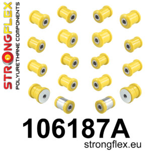Strongflex Komplet čahura stražnjeg ovjesa SPORT za FIAT 124 Spider / MAZDA MX-5