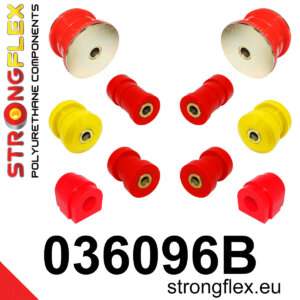 Strongflex rear suspension bush kit for BMW X3 E83