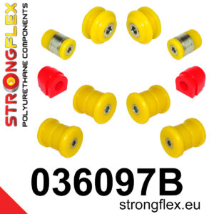 Strongflex rear suspension bush kit for BMW X5 E53