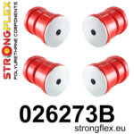Strongflex Rear subframe bush kit - before 28.05.2012 for AUDI A3 8P / AUDI A1 8X