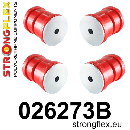Strongflex Rear subframe bush kit - before 28.05.2012 for AUDI A3 8P / AUDI A1 8X