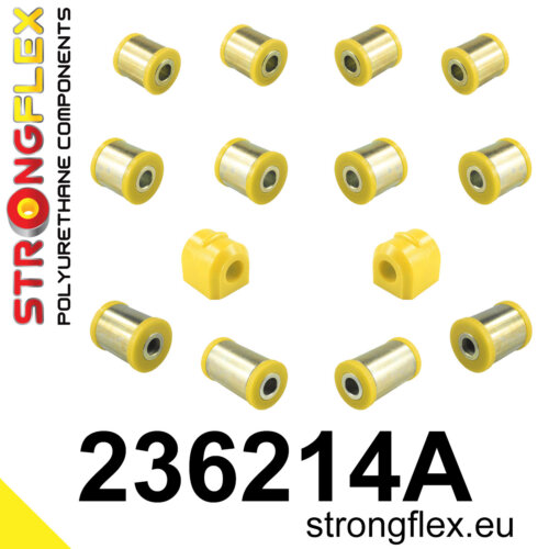 Strongflex rear suspension bush kit SPORT for VOLVO C30 533 / VOLVO S40 II 544