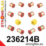 Strongflex rear suspension bush kit for VOLVO C30 533 / VOLVO S40 II 544