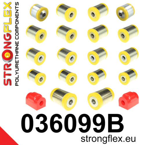 Strongflex rear suspension bush kit for TOYOTA SUPRA / BMW Z4 G29
