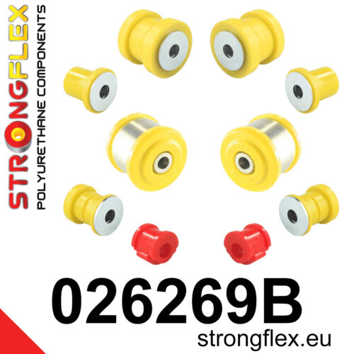 Strongflex rear suspension bush kit for AUDI A6 C4 / AUDI 100 C4