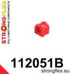 Strongflex rear anti-roll bar bush for MERCEDES-BENZ SLK 172