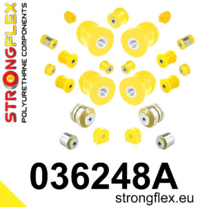 Strongflex Kompletni poliuretanski komplet čahura ovjesa SPORT za BMW 5 E60 / BMW 6 E63
