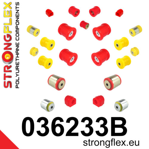 Strongflex Full suspension bush kit E39 Sedan for BMW 5 E39