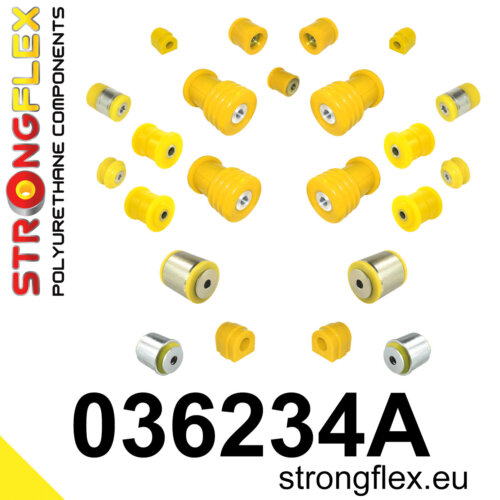 Strongflex Full suspension bush kit E39 Touring SPORT for BMW 5 E39