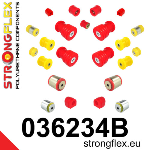 Strongflex Full suspension bush kit E39 Touring for BMW 5 E39