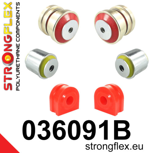 Strongflex front suspension bush kit for BMW 5 E60 / BMW 7 E65