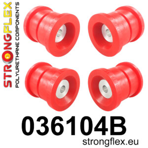 Strongflex rear subframe bush kit for BMW X3 F25 / BMW X4 F26