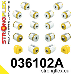 Strongflex rear suspension bush kit SPORT for BMW X3 F25 / BMW X4 F26